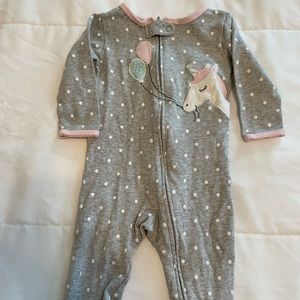 🍁Infant Sleepers by Carters- Size 9 months